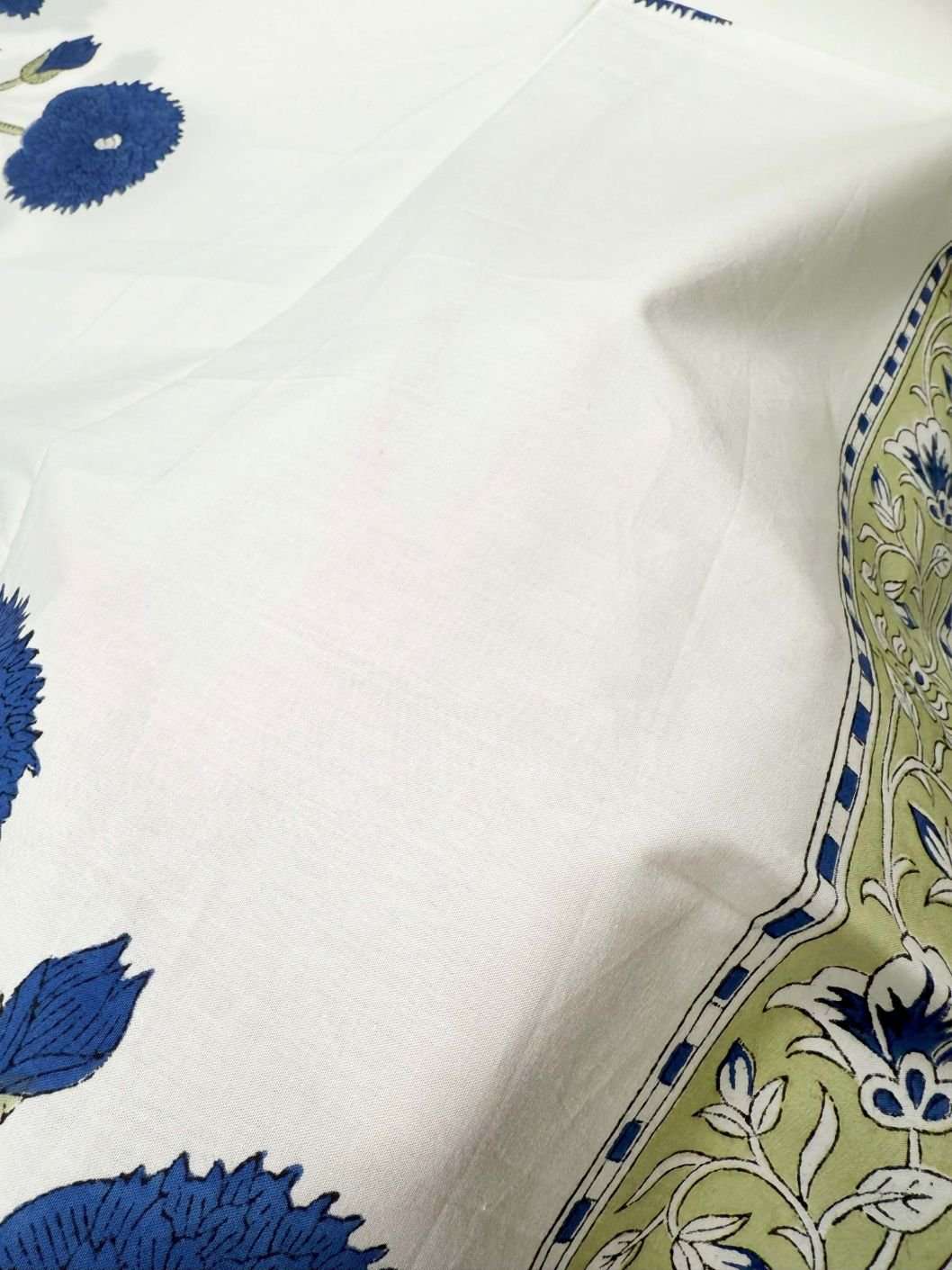 Flat Bed Sheet Set | King | Blue Heritage