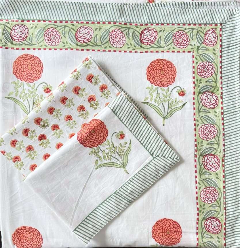 Flat Bed Sheet Set | King | Marigold