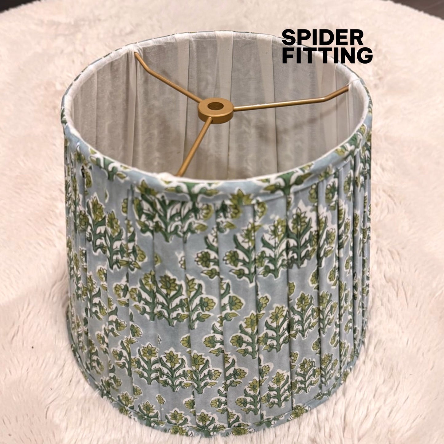 Pleated Lampshade | Mint