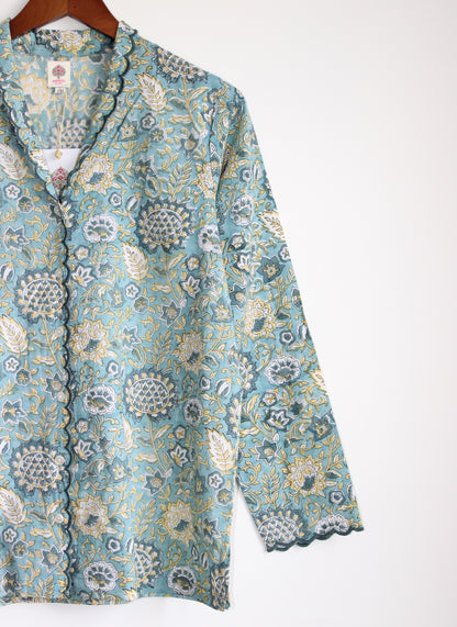 PJ Set | Blue Bloom