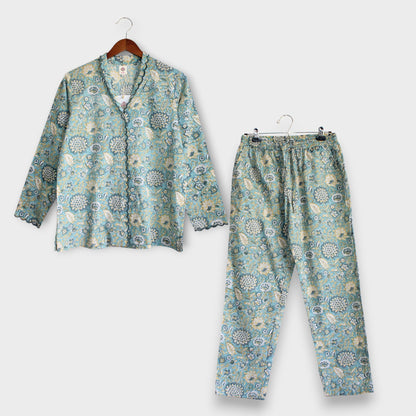 PJ Set | Blue Bloom
