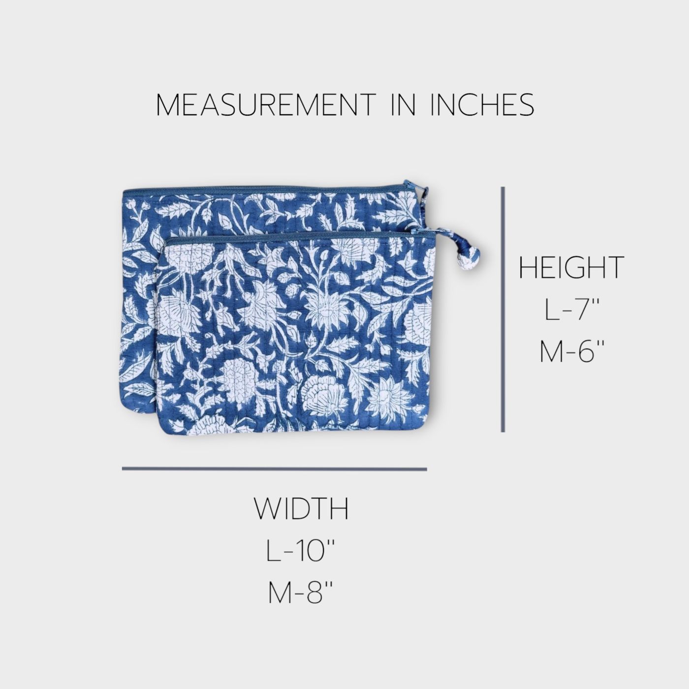 Flat Pouch Set | Teal
