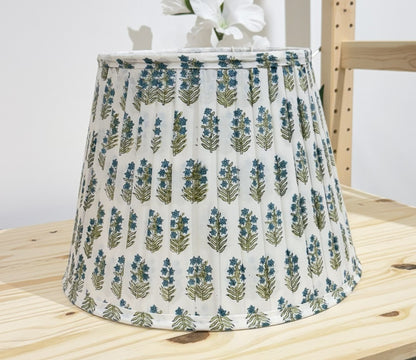 Pleated Lampshade | Mughal Floral