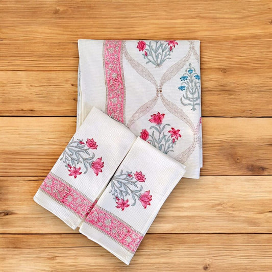 Towel Set | Pink Blossom