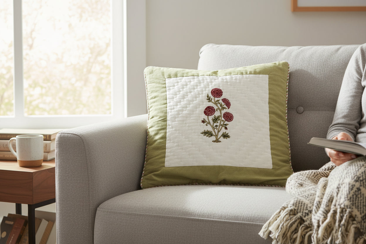 Cushion Cover | Floral Roses