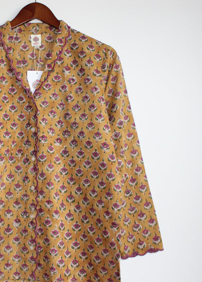 PJ Set | Saffron Lotus
