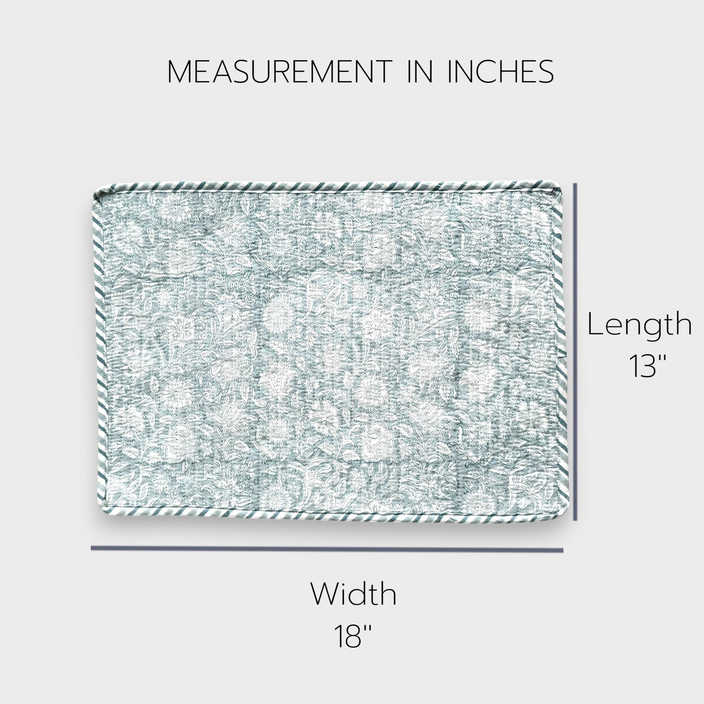 Table Mat | Coral Floral