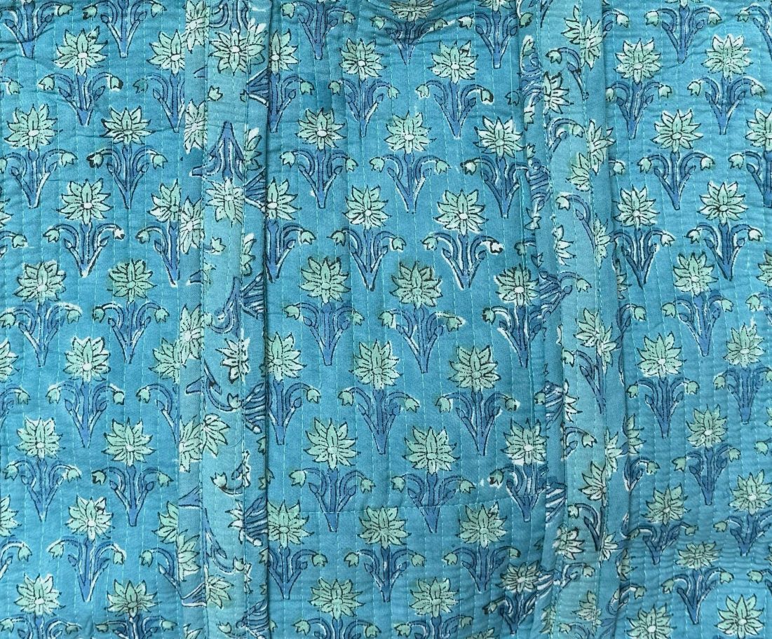 TEAL FLORAL