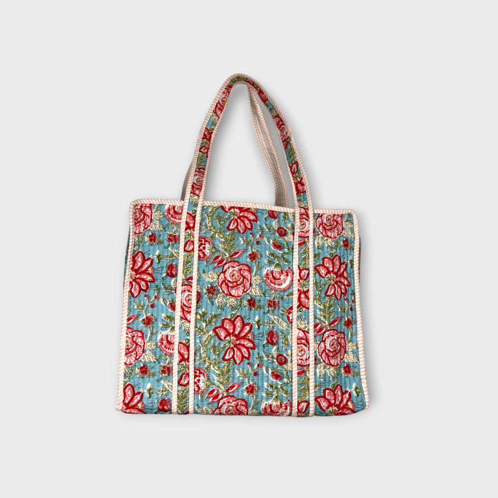 Totebag | Teal Multi
