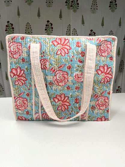 Totebag | Teal Multi