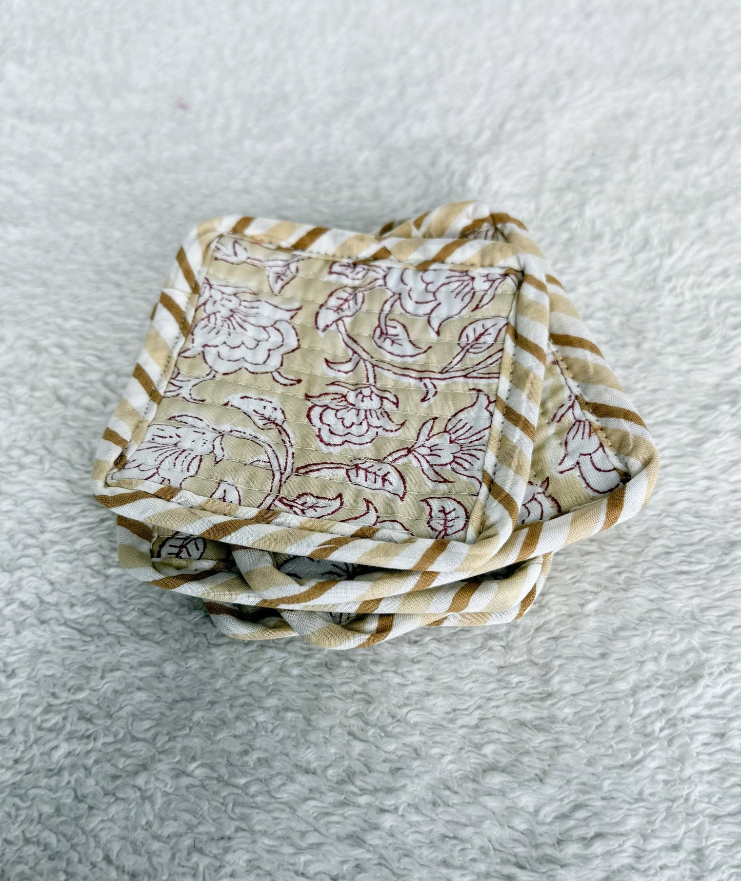 Coasters | Beige Floral