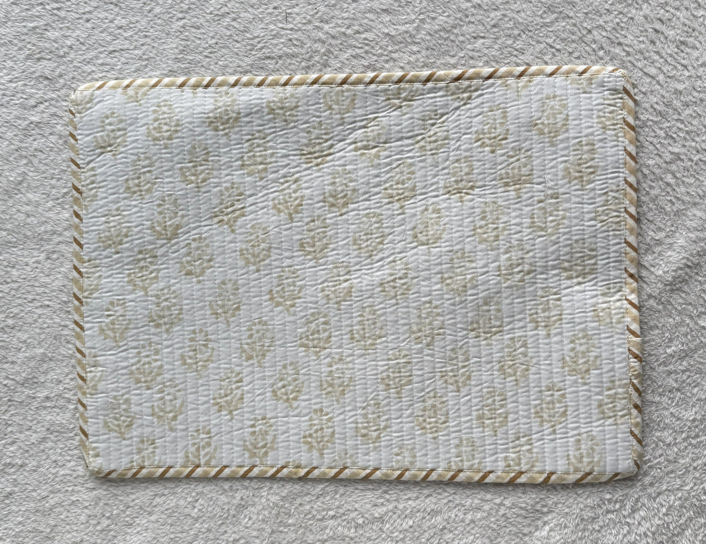 Table Mat | Beige Floral