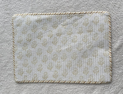 Table Mat | Beige Floral