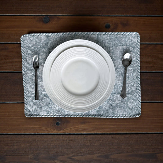 Table Mat | Blue Floral