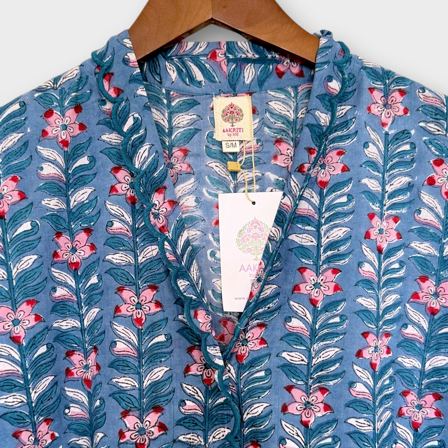 PJ Set | Blue Floral