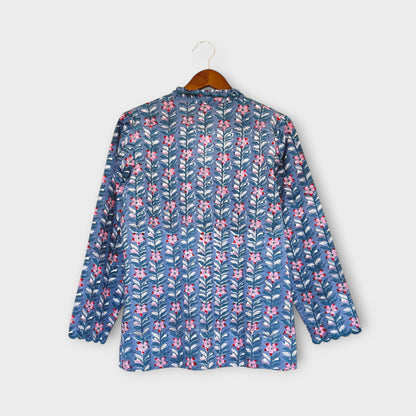 PJ Set | Blue Floral