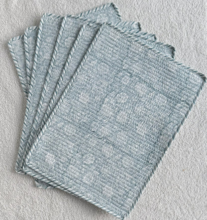 Table Mat | Blue Floral