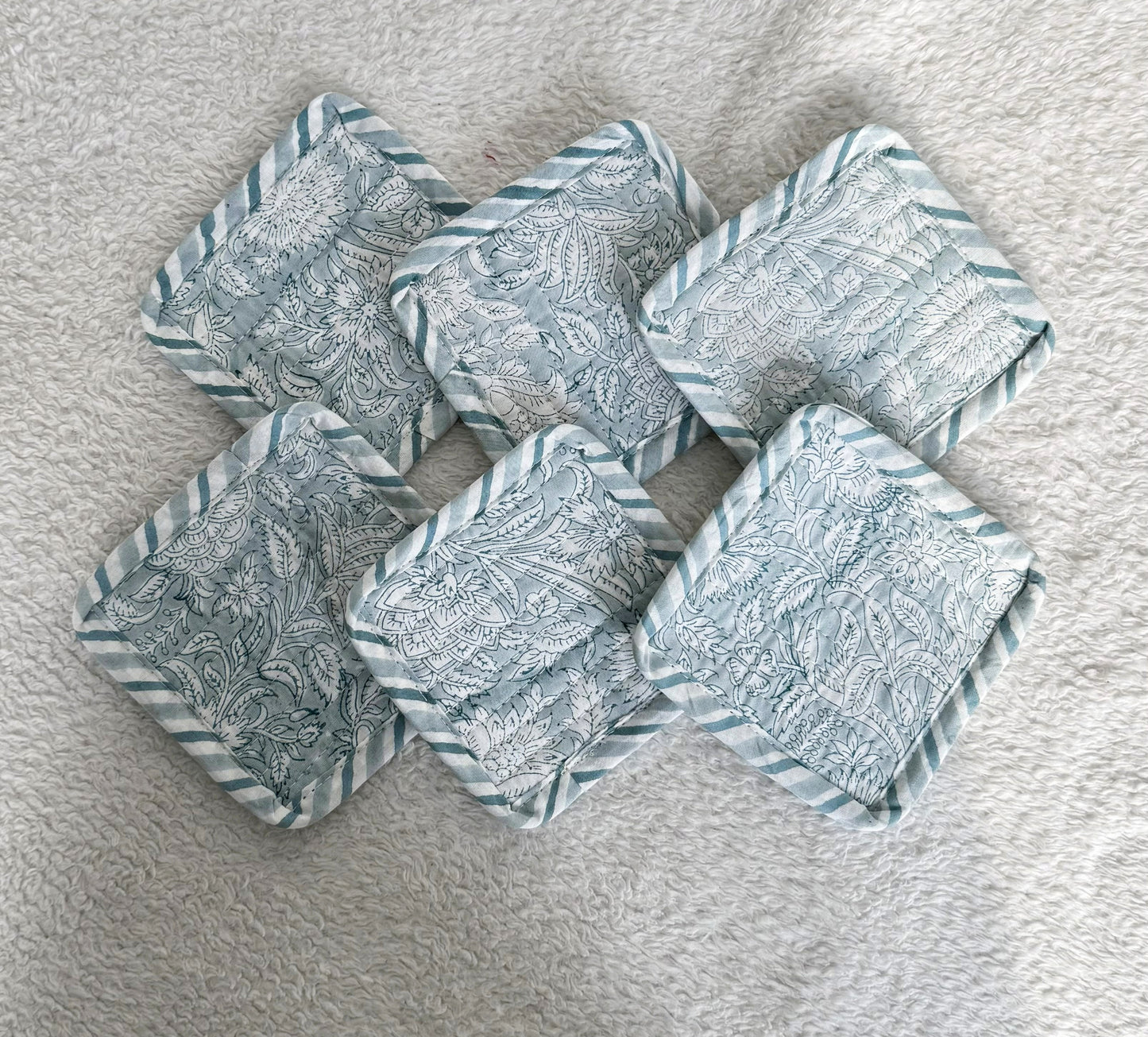 Coasters | Blue Floral