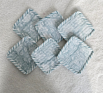 Coasters | Blue Floral