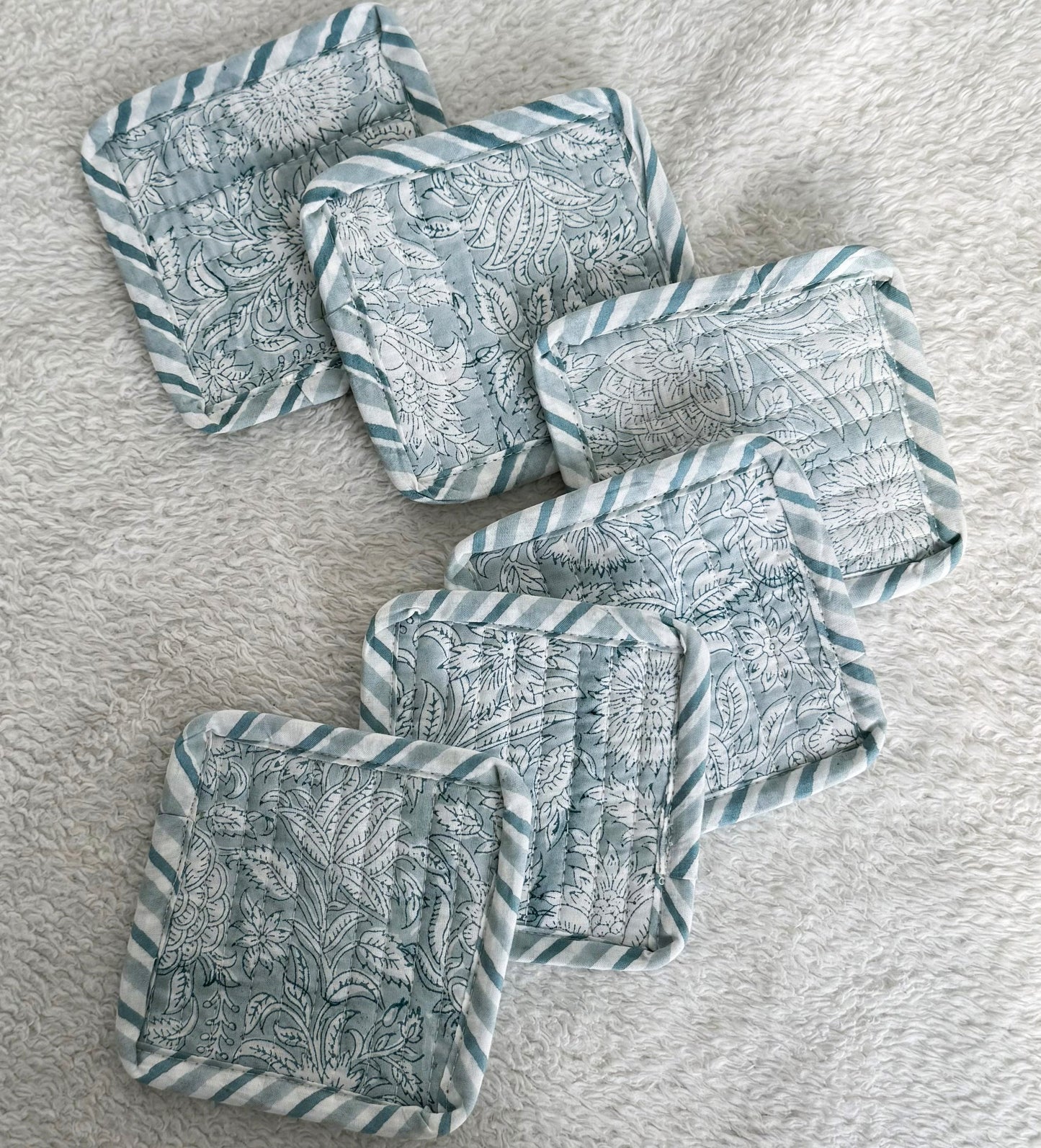 Coasters | Blue Floral