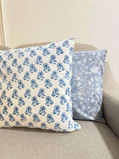 Cushion Cover | Floral Blue