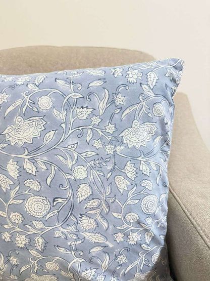 Cushion Cover | Floral Blue