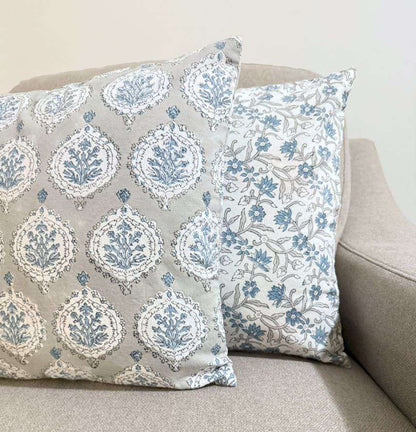 Cushion Cover | Floral Ecru
