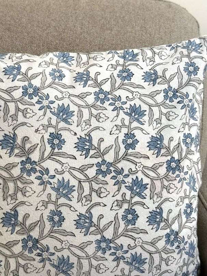 Cushion Cover | Floral Ecru