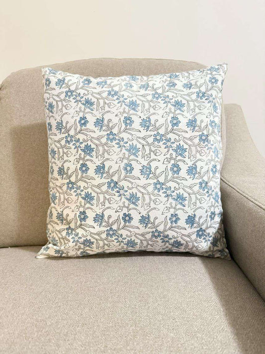Cushion Cover | Floral Ecru