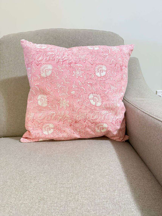 Cushion Cover | Floral Pink