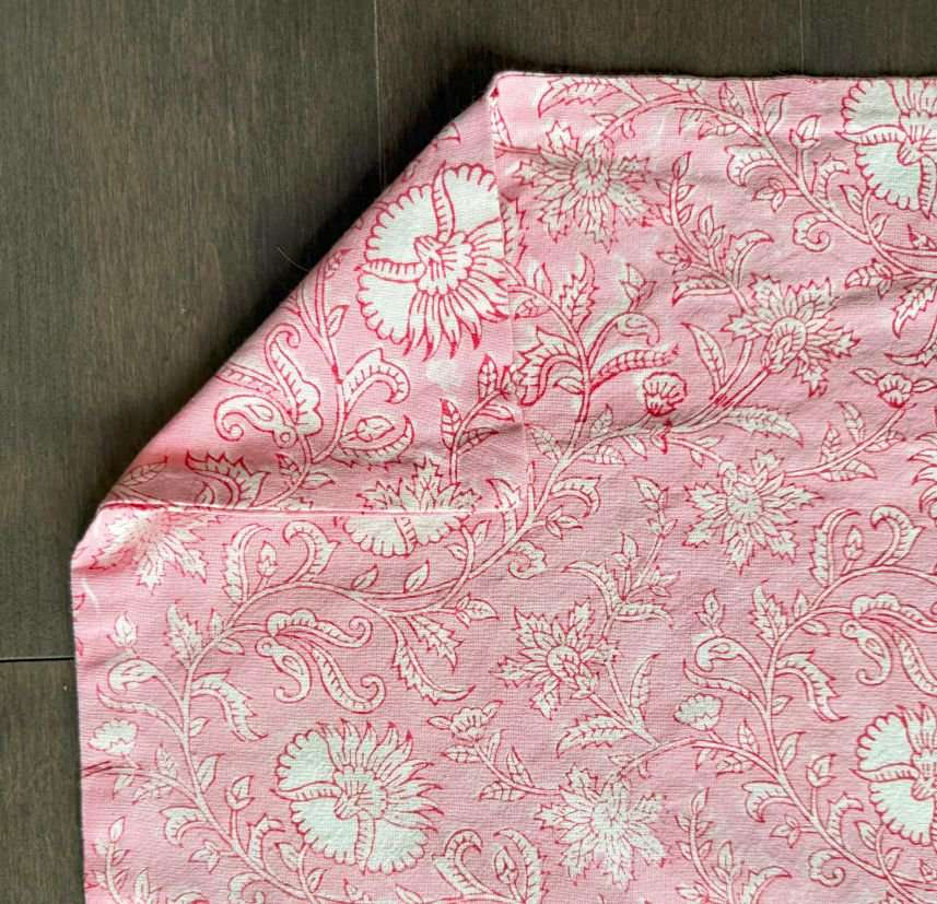 Cushion Cover | Floral Pink