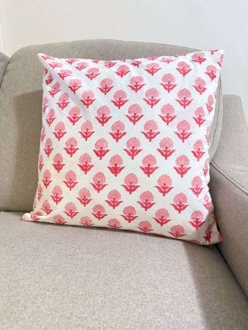 Cushion Cover | Poppy Pink