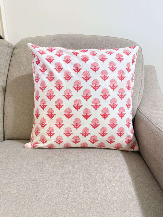 Cushion Cover | Poppy Pink