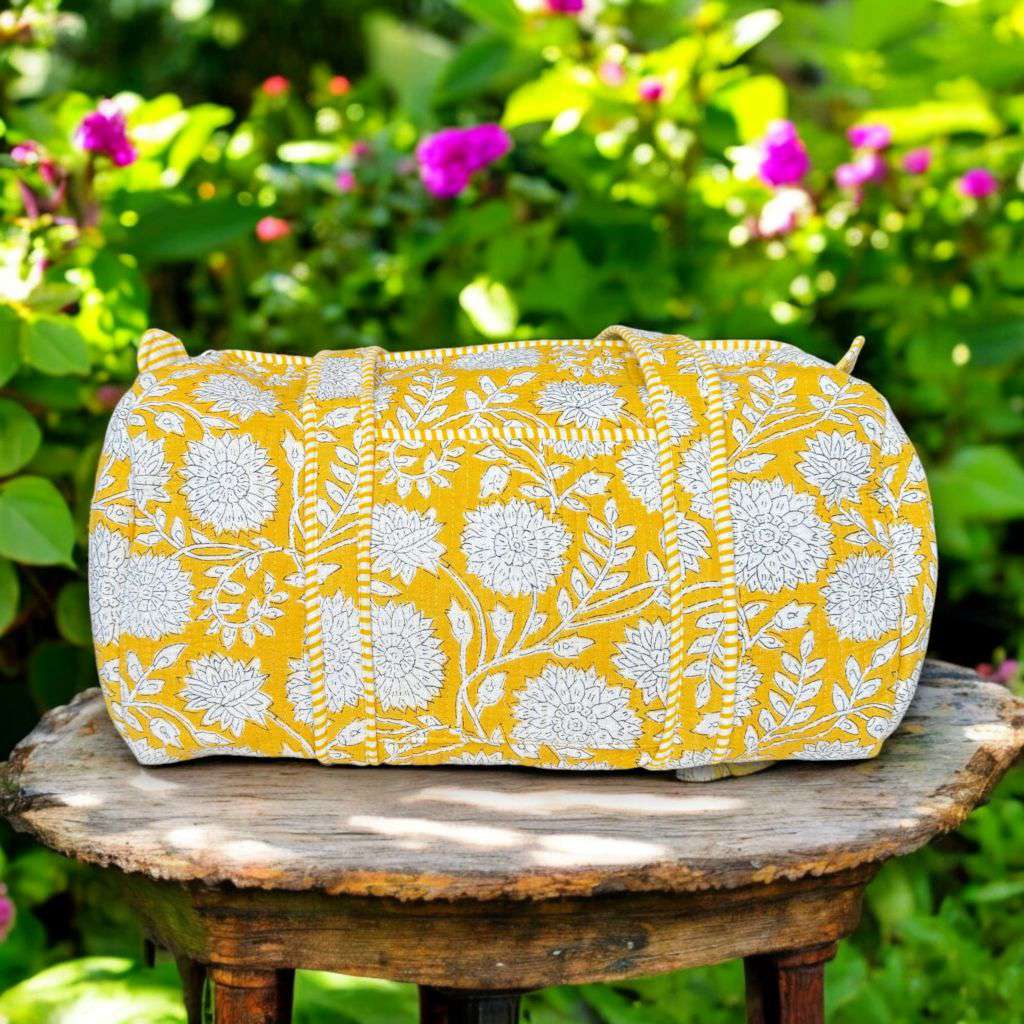 Duffle Bag | Yellow