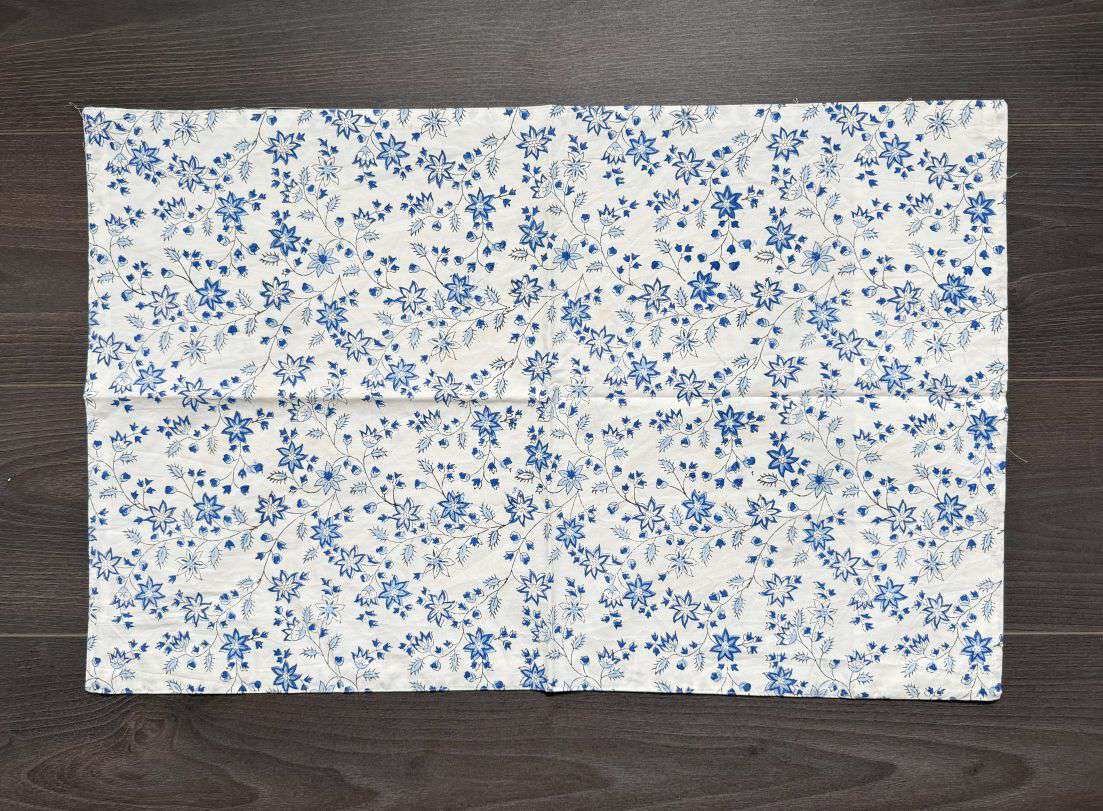 Flat Bed Sheet Set | King | Blue Parrot