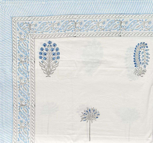 Flat Bed Sheet Set | King | Blue Whisper