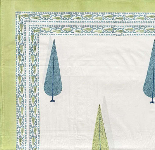 Flat Bed Sheet Set | King | Cypress Green
