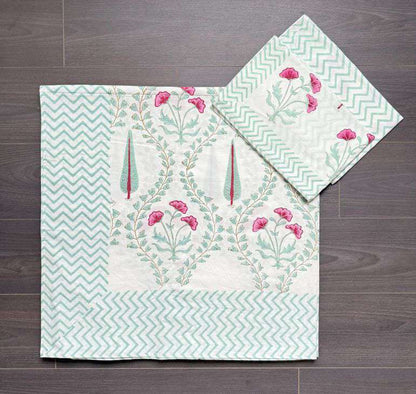 Flat Bed Sheet Set | King | Floral Canopy