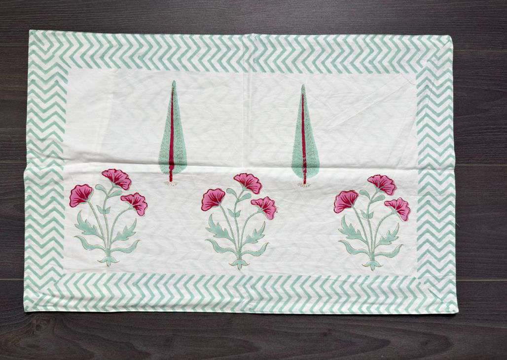 Flat Bed Sheet Set | King | Floral Canopy