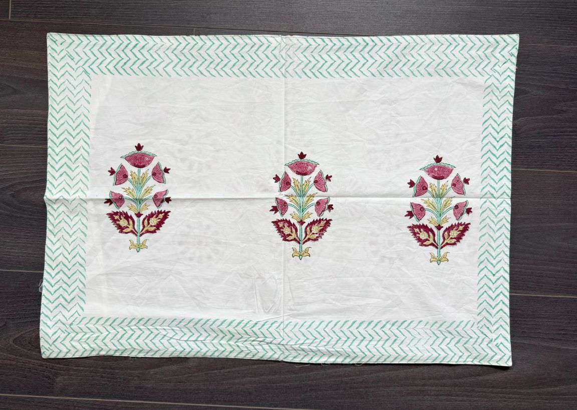 Flat Bed Sheet Set | King | Floral Draw