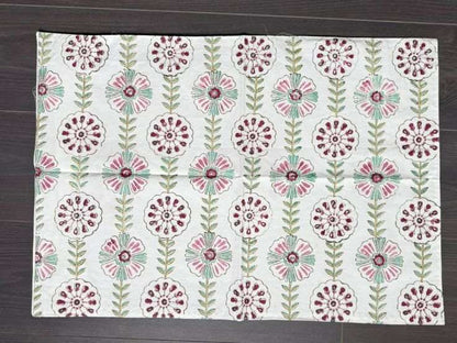 Flat Bed Sheet Set | King | Floral Draw