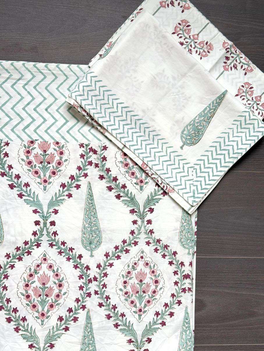Flat Bed Sheet Set | King | Garden of Dreams