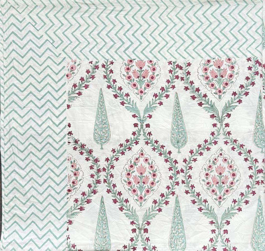 Flat Bed Sheet Set | King | Garden of Dreams