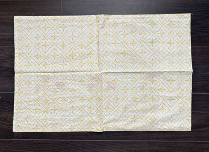 Flat Bed Sheet Set | King | Gold Embrace