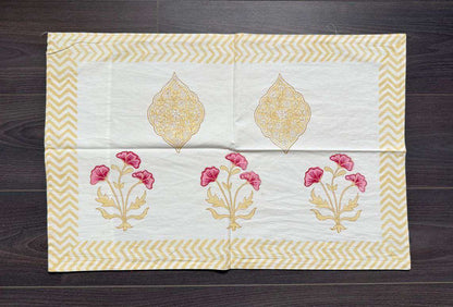 Flat Bed Sheet Set | King | Gold Embrace