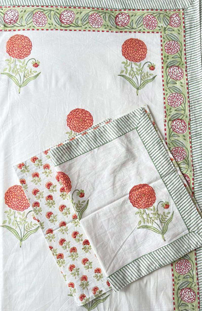 Flat Bed Sheet Set | King | Marigold