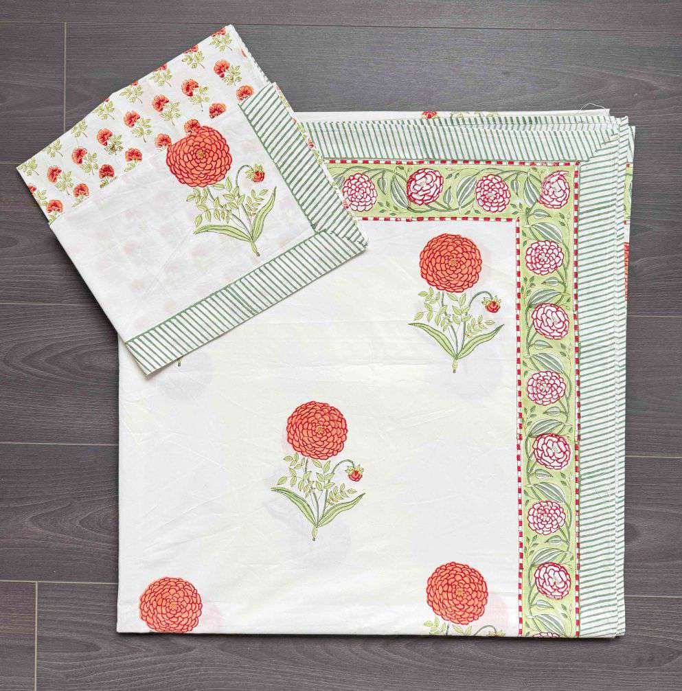 Flat Bed Sheet Set | King | Marigold