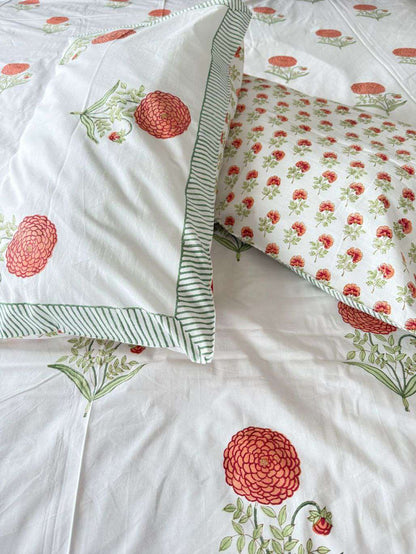 Flat Bed Sheet Set | King | Marigold