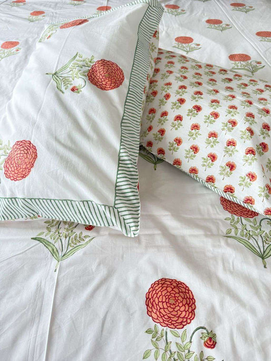Flat Bed Sheet Set | King | Marigold