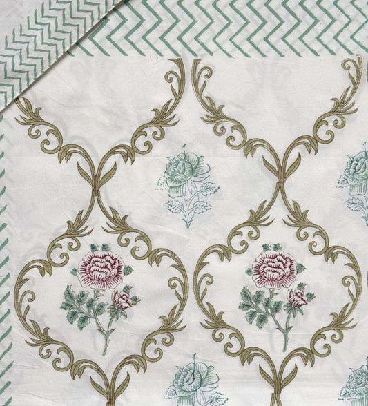 Flat Bed Sheet Set | King | Rose